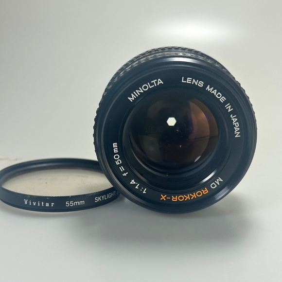 Minolta MC Rokkor-X 50mm F1.4 Lens For Minolta MD Mount! - Picture 2 of 11